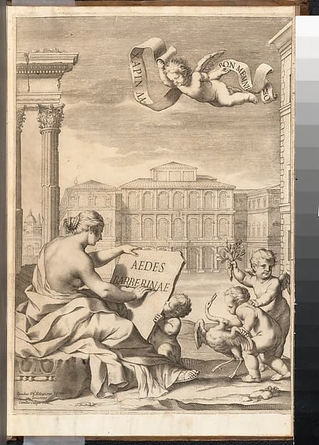 Aedes Barberinae, by Girolamo Teti