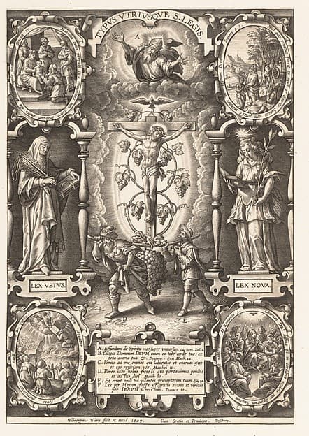 Typus Utriusque S. Legis, by Hieronymus (Jerome) Wierix