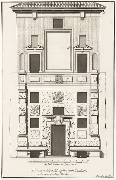 Scelta di architetture antiche e moderne della citta di Firenze opera gia data in luce, misurata, disegnata, ed intagliata dal celebre Ferdinando Ruggieri architetto fiorentino, by Ferdinando Ruggieri