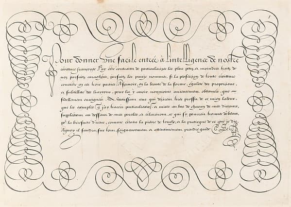 La Technographie. La Rizographie. La Caligraphie, by Guillaume Le Gangneur