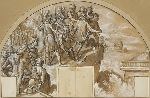 The Martyrdom of Saint Clement I, Pope, by Agostino Ciampelli