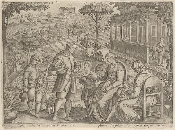 Eleven bound prints of hunts, by Francesco Valesio