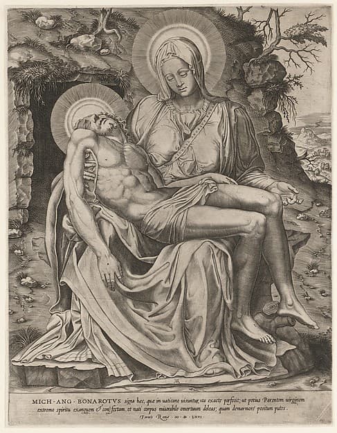 Vatican Pietà, by Adamo (Ghisi) Scultori