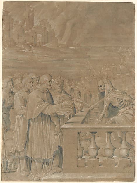 Allegory of the Triumph of Death over Church and State, by Girolamo da Treviso