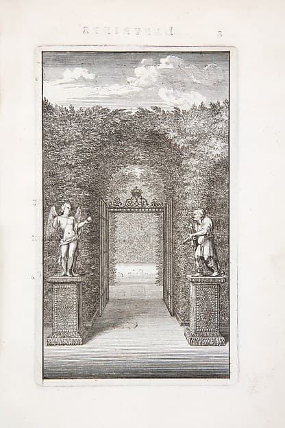 Labyrinte de Versailles, by Isaac de Benserade