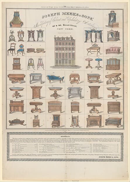 Broadside, by Joseph Meeks & Sons