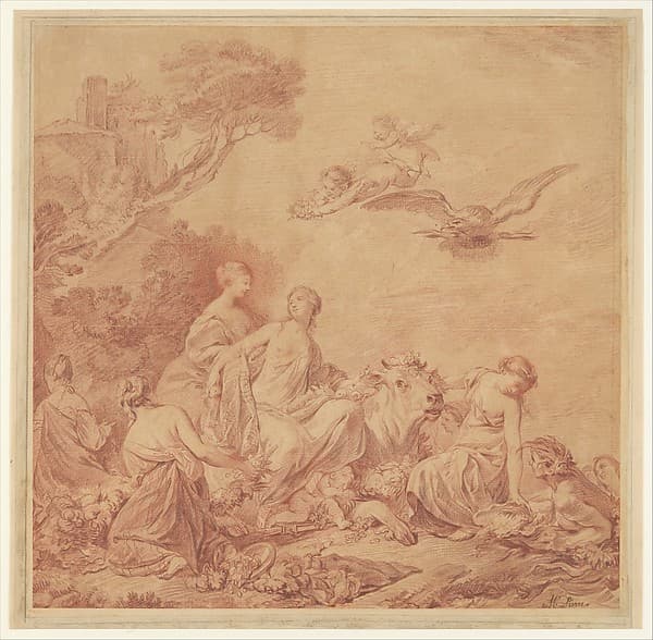 The Rape of Europa, by Jean-Baptiste Marie Pierre