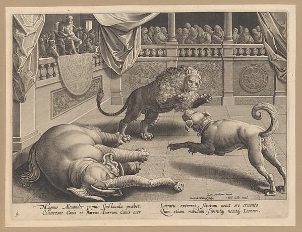 Venationes ferarum avium, piscium..., by Jan van der Straet, called Stradanus
