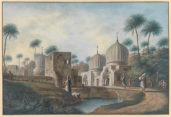 Tombs of Great Arab Saints to be seen in the Neighborhood of Rosetta, Egypt, by Luigi Mayer