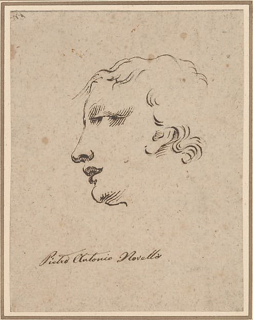 Head of a Man, by Pietro Antonio Novelli