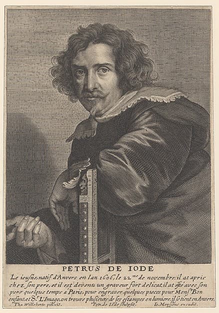 Portrait of Pieter de Jode the Younger, by Pieter de Jode II