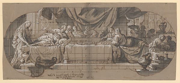Feast in the House of Simon, by Melchior Steidl