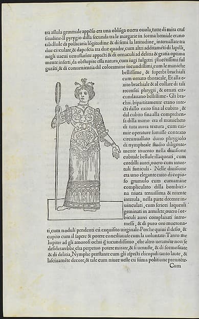 Hypnerotomachia Poliphili, by Anonymous, Italian, Venetian 15th century