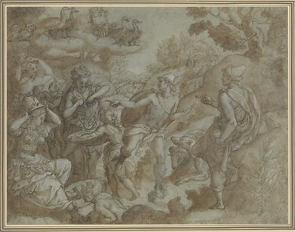 The Judgment of Paris, by Alessandro Allori