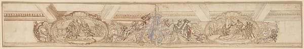 Decoration for Frieze, by Anonymous, French, 16th century
