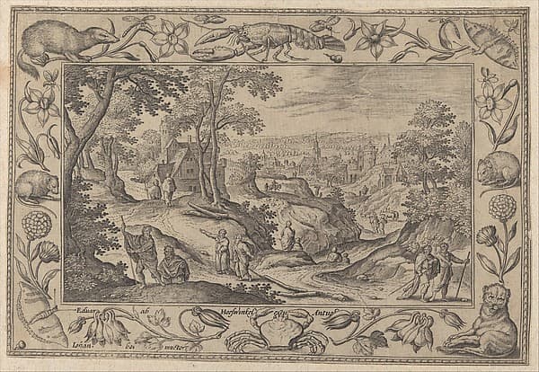 The Sending Out of the Apostles, by Adriaen Collaert
