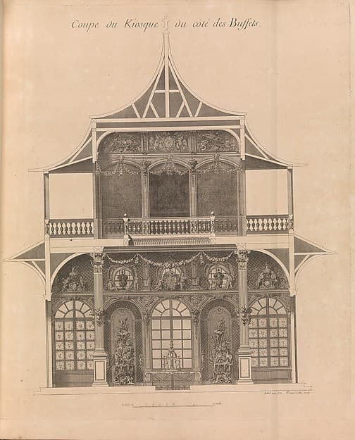 Recueil Des Plans, Élévations et Coupes Tant Géométrales qu'en Perspective Des Châteaux, Jardins, et Dépendances, Que Le Roy De Pologne Occupe en Lorraine..., by Emmanuel Héré de Corny