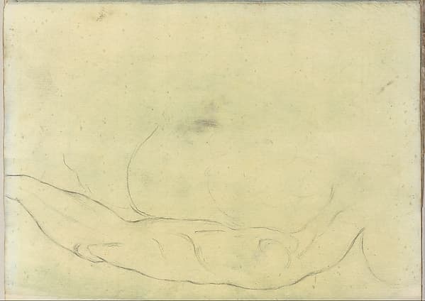 Sketches of male bodies, after Michelangeolo (?) (Smaller Italian sketchbook, leaf 18 recto), by Joseph Wright (Wright of Derby)