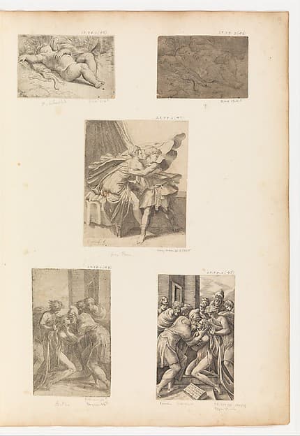 Cupid Sleeping, by Parmigianino (Girolamo Francesco Maria Mazzola)