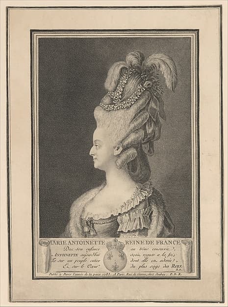 Marie Antoinette, Queen of France, by Jean-Baptiste Isabey