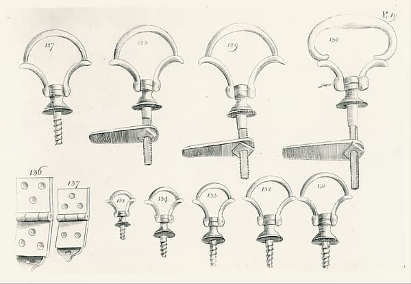 Manufacturer's Catalogue of Hardware, by Anonymous, British, 18th century
