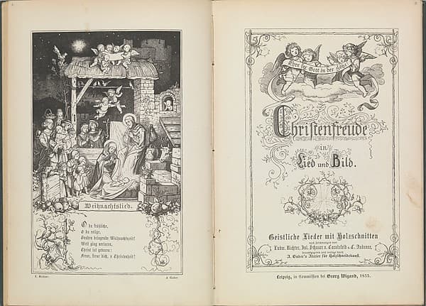 Christenfreude in Lied und Bild, by Adrian Ludwig Richter