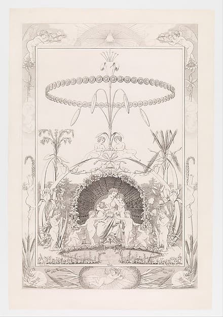 Day, from the series The Times of the Day, by Philipp Otto Runge