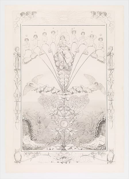 Night, from the series The Times of the Day, by Philipp Otto Runge