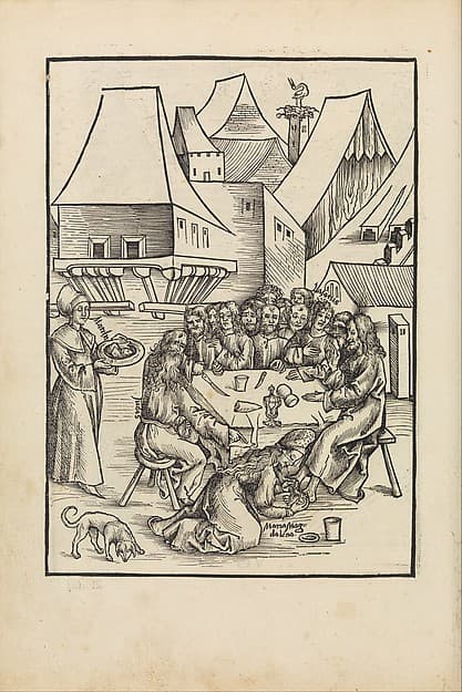 Der text des Passions oder leydens christi auß den vier evangelisten zusammen in ein Sinn bracht mit schönen figuren, by Urs Graf
