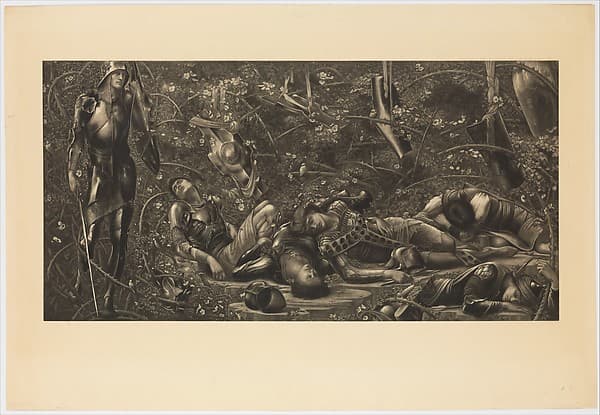 The Legend of the Briar Rose - The Prince Enters the Briar Wood, by Sir Edward Burne-Jones