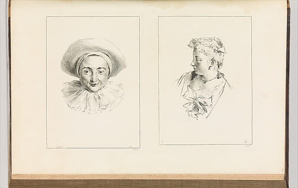 Figures de Differents caracteres, de Paysages . . .Volume II, by Antoine Watteau