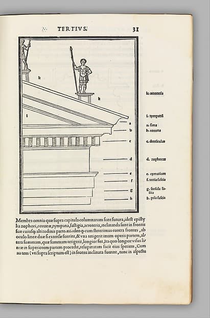 M. Vitruvius per Iocundum solito castigatior factus cum figuris et tabula ut iam legi et intelligi possit, by Marcus Pollio Vitruvius