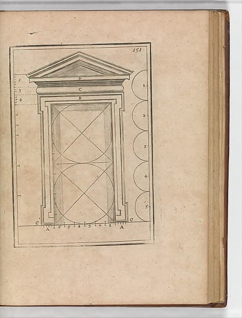 The First Book of Architecture by Andrea Palladio, by Pierre Le Muet