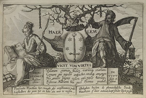 Views of the Surroundings of Haarlem (Beschryvinge ende lof der stad Haerlem in Holland. In rijm bearbeyd: ende met veele oude ende nieuwe stucken buyten dicht uyt verscheyde kroniken, handvesten, brieven, memorien ofte geheugenissen ende diergelijke schriften verklaerd ende bevestigd), by Claes Jansz. Visscher