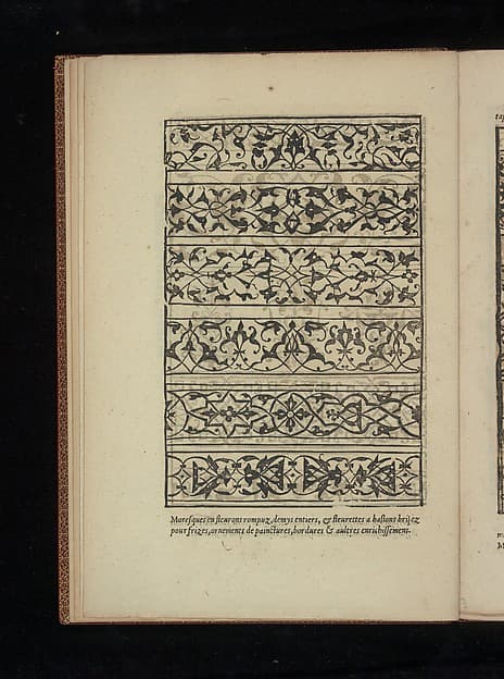Livre de Moresques, page 2 (recto), by Francesco di Pellegrino