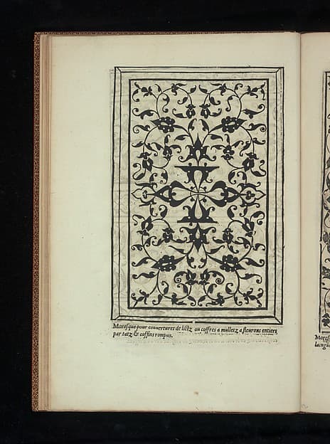 Livre de Moresques, page 12 (verso), by Francesco di Pellegrino