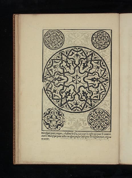 Livre de Moresques, page 9 (verso), by Francesco di Pellegrino
