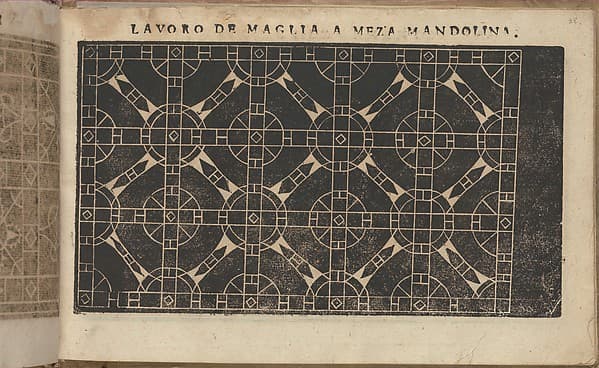 Studio delle virtuose Dame, page 28 (recto), by Isabella Catanea Parasole
