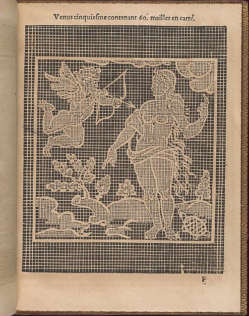 La Pratique de l'Aiguille, page 20 (recto), by Matthias Mignerak