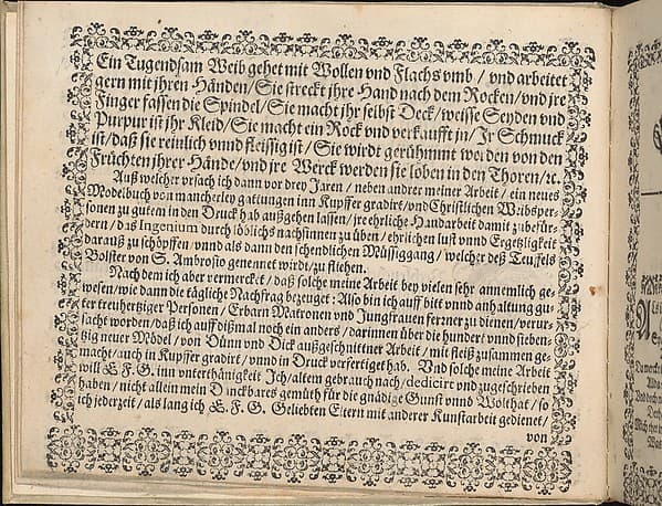 Newes Modelbuch in Kupffer (Page, 3v), by Johann Sibmacher