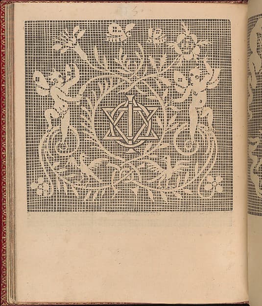 Les Singuliers et Nouveaux Portraicts... page 48 (verso), by Federico de Vinciolo