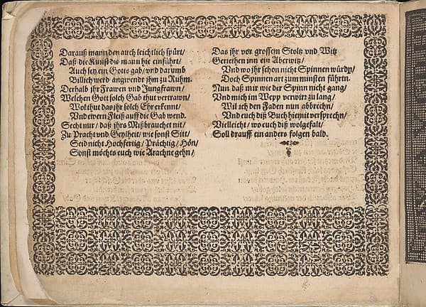 Dedication page of Neu künstlich Modelbuch (page 2v), by Bernhard Jobin