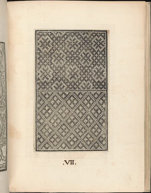 Esemplario di lavori, page 7 (recto), by Nicolò Zoppino
