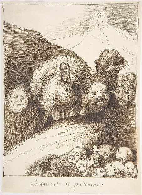 They Strut About Elegantly (Lindamente se pavonean), by Leonardo Alenza y Nieto