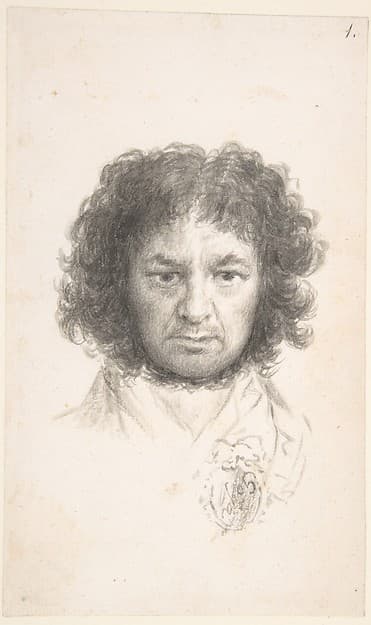 Self-Portrait, by Goya (Francisco de Goya y Lucientes)