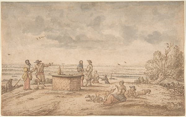 Elegant Party on the Tafelberg, by Anthonie van Borssom