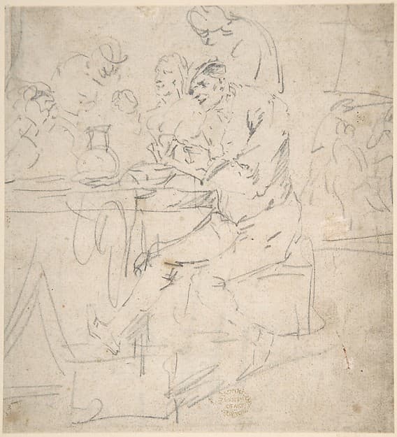 Peasants in a Tavern, by Egbert Jasperszoon van Heemskerck I