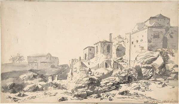 View of Bomarzo, by Horatius de Hooch