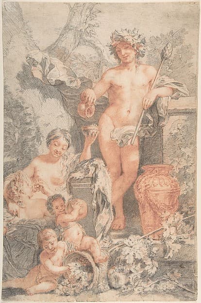 Arcadian Scene with Bacchus, by Gerard de Lairesse