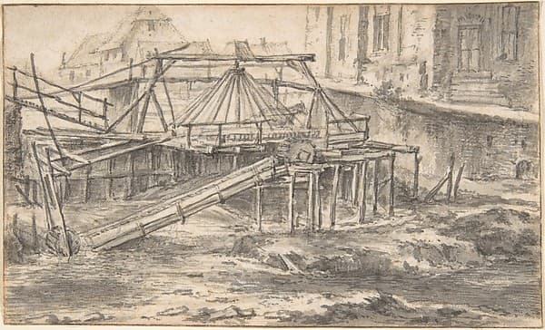 Dredging a Canal, by Jacob van Ruisdael